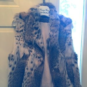 Bobcat Fur Vest